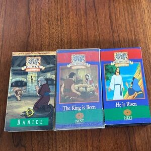 Animated Bible Stories VHS Set